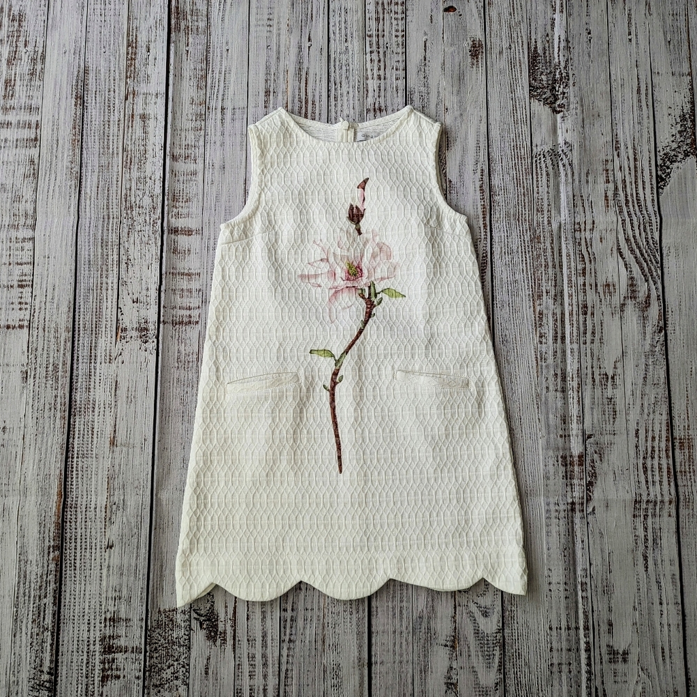 Gingersnaps Girl White Dress Size 8